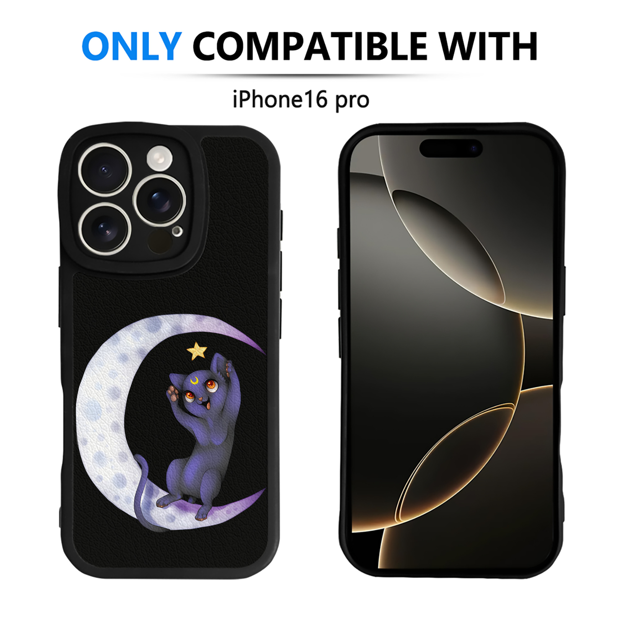 （画像用） 美少女戦士セーラームーン Sailor Moon 【iPhone 16シリーズ対応】シリコンスマホケース（レザー調） 材質：シリコン